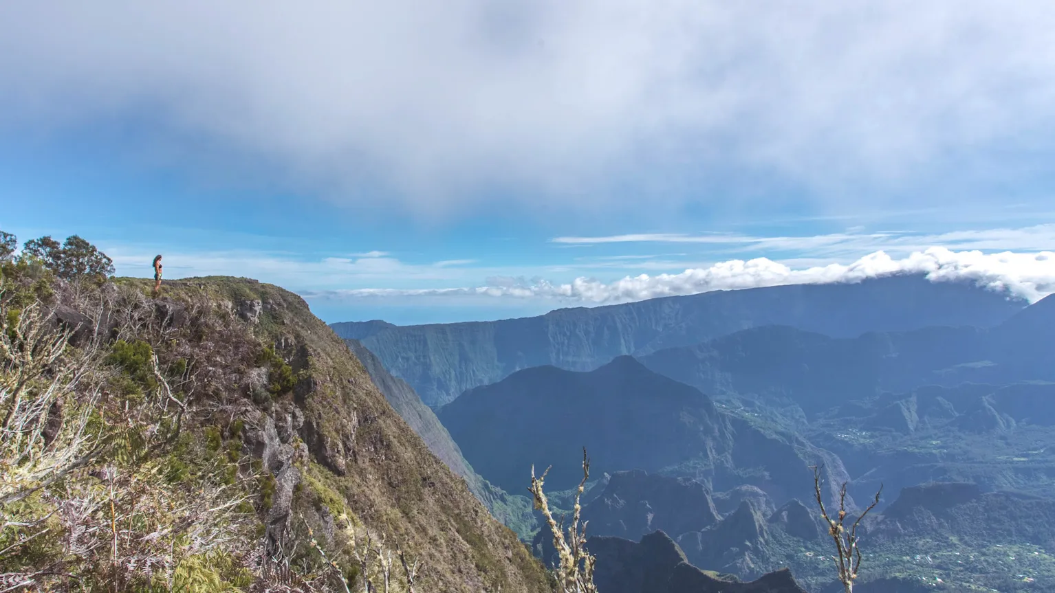 PITON DES ORANGERS hike La Reunion