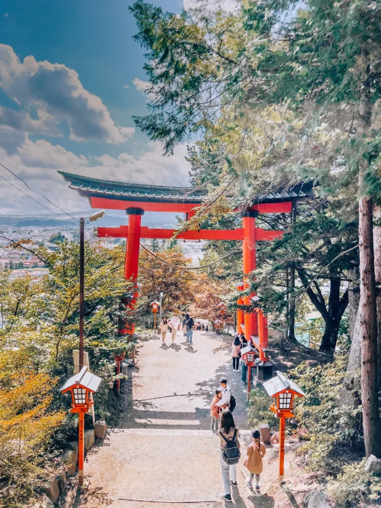 Asakurayama Sengen Park Fuji Japan