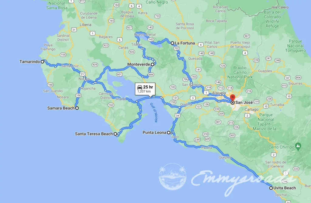 Costa Rica roadtrip