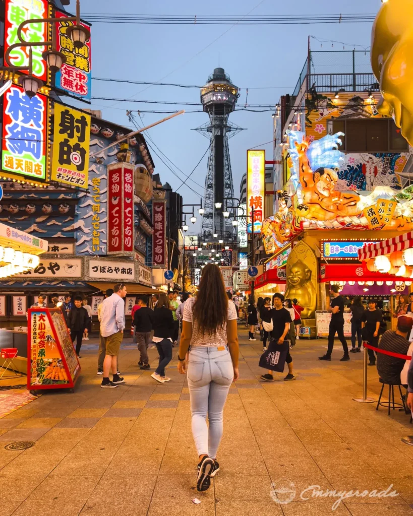 Dotonbori District Osaka Japan