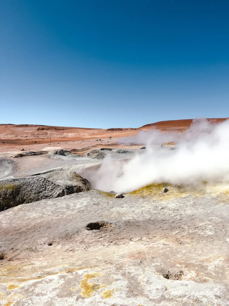 Geyser Bolivia Sol de Mañana