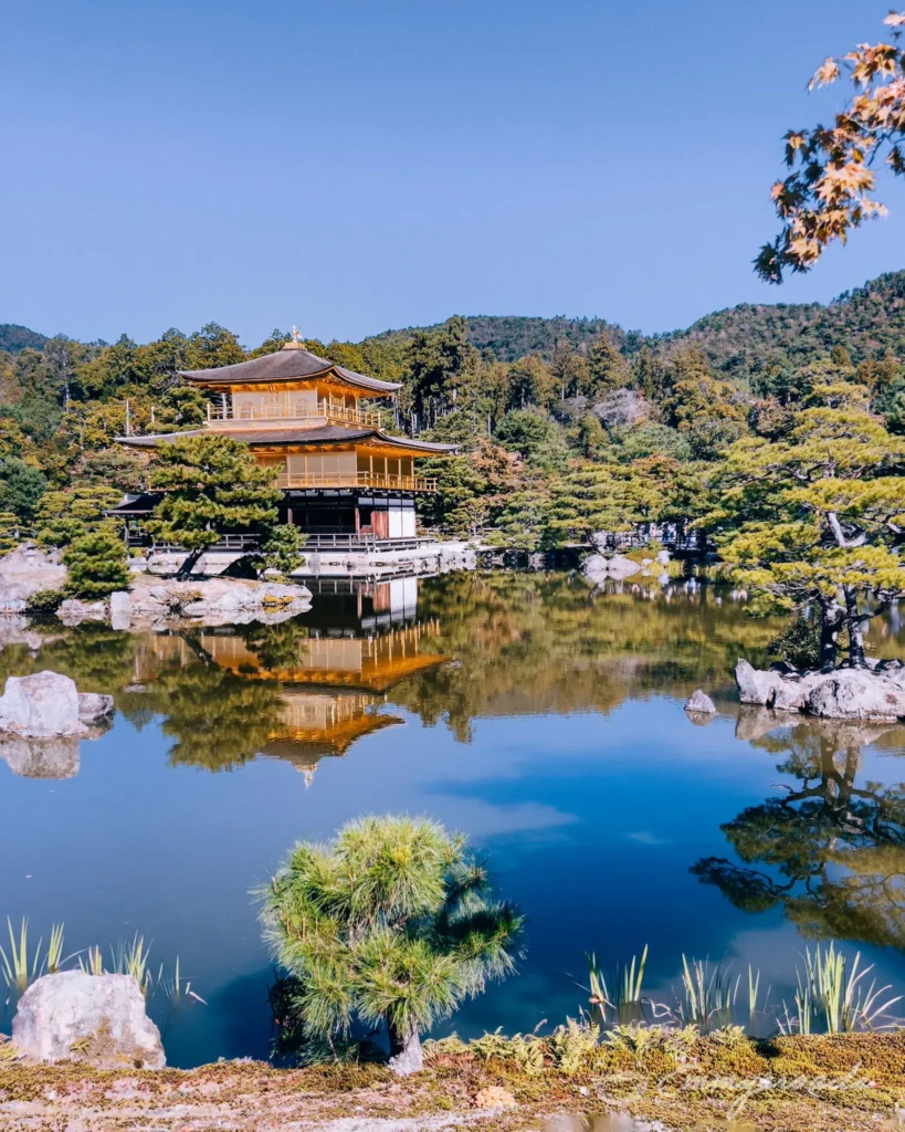 Kinkakuji Temple Kyoto Japan