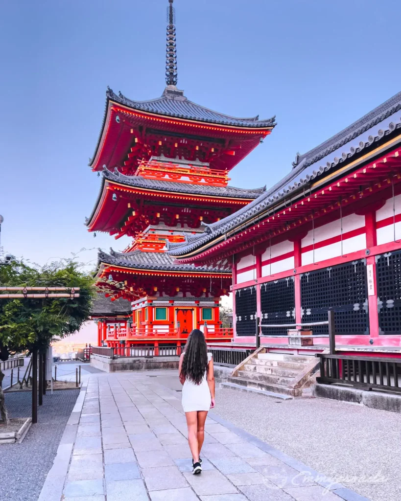 Kiyomizu dera Temple Kyoto Japan
