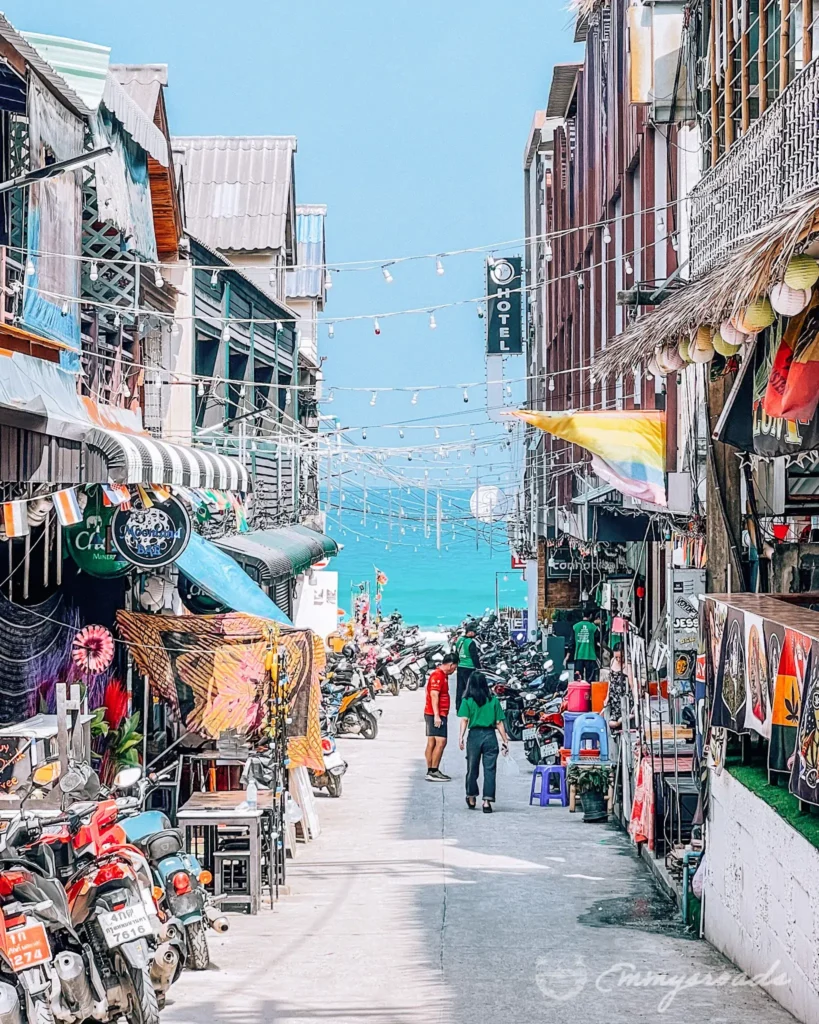 Koh Phangan town