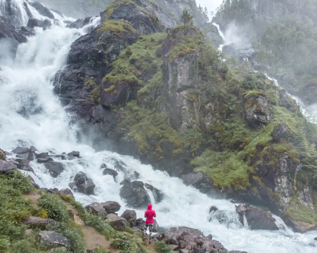 LATEFOSSEN waterfall South Norway