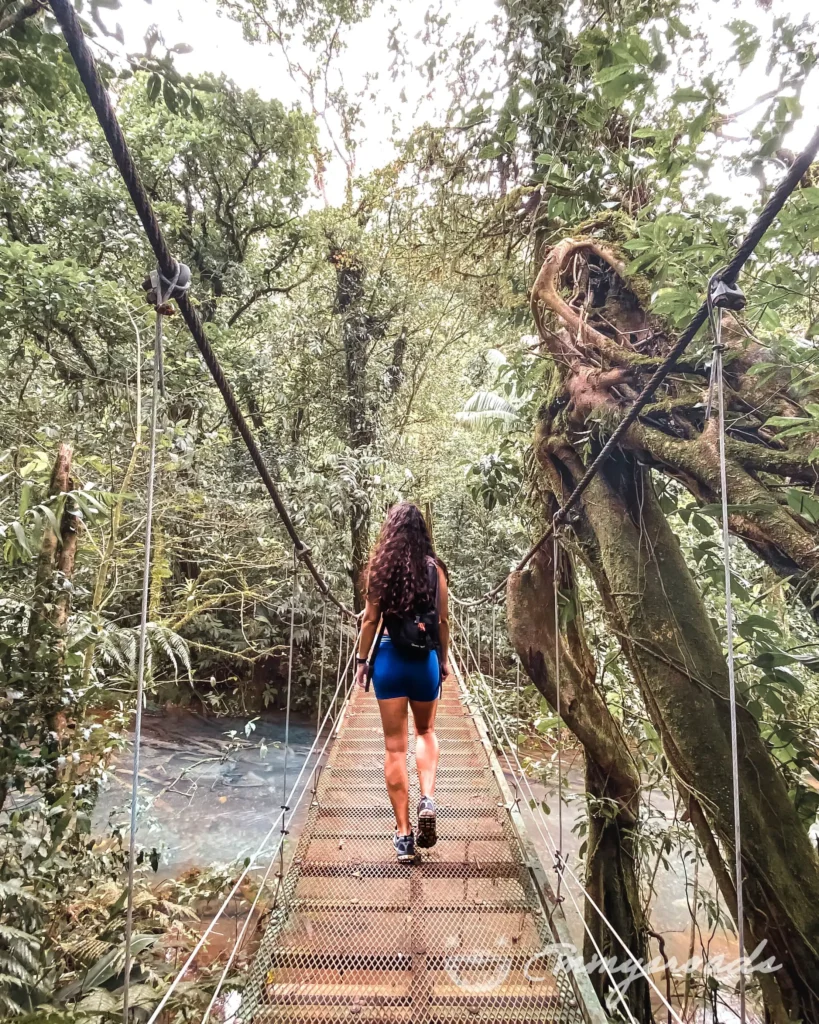 RIO CELESTE waterfall hike Costa Rica