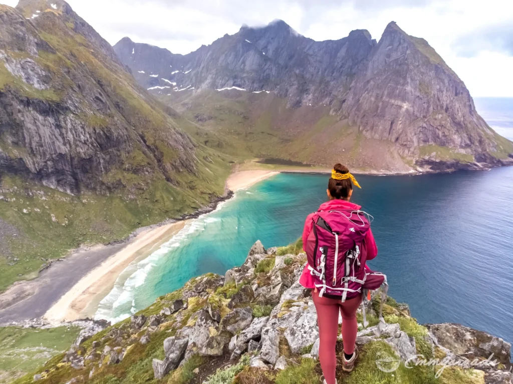 RYTEN over KVALVIKA BEACH