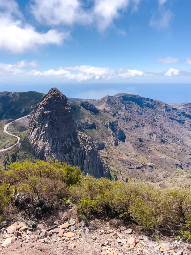 Roque de Ojila Loop Gomera Canary islands
