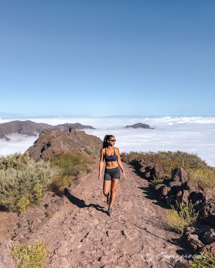 Roque de los Muchachos Pico de la Nieve hike La Palma Canary Islands