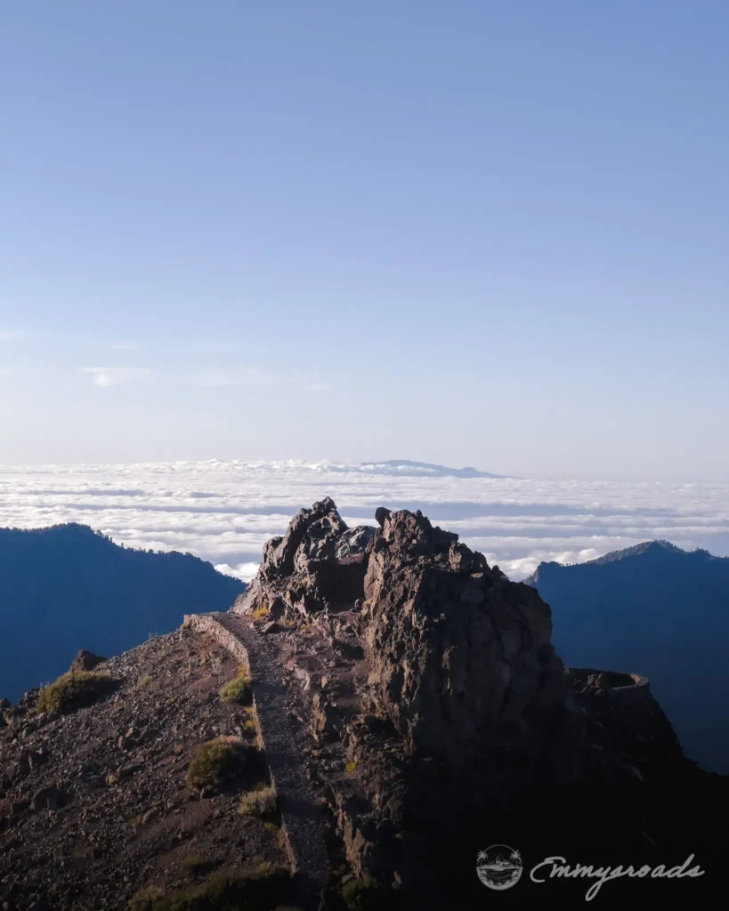 Roque de los Muchachos Pico de la Nieve hike La Palma Canary Islands