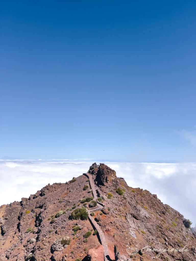 Roque de los Muchachos Pico de la Nieve hike La Palma Canary Islands