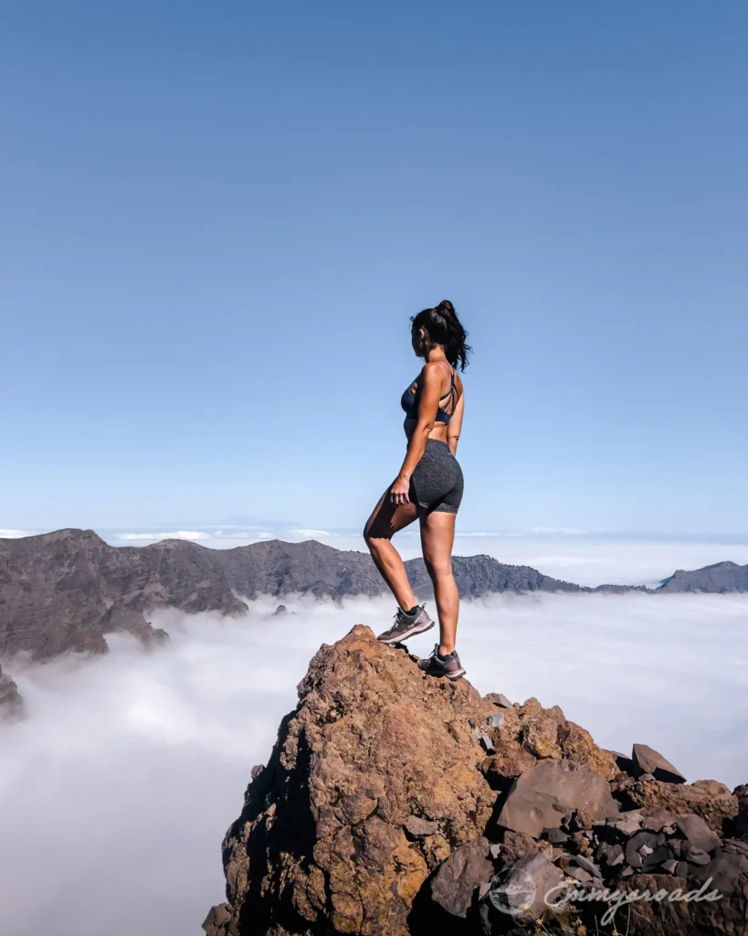 Roque de los Muchachos Pico de la Nieve hike La Palma Canary Islands