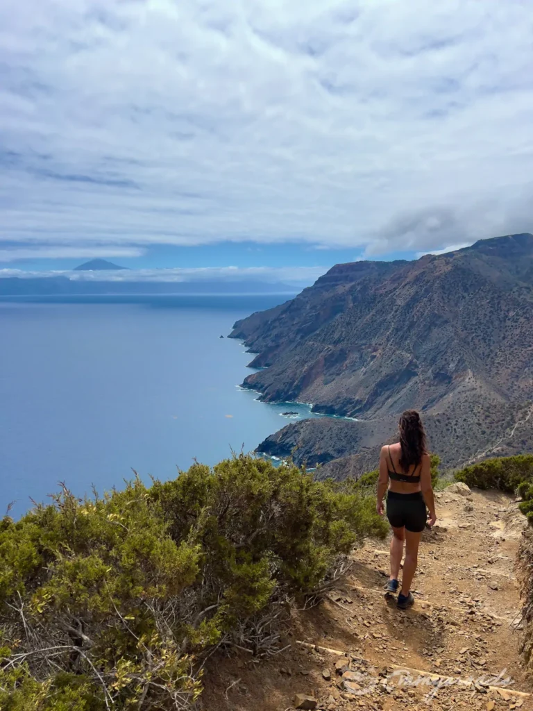 Ruta Circular Vallehermoso Gomera Canary islands