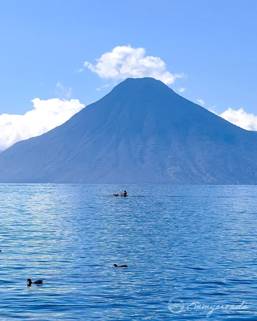 Santa Cruz volcano Guatemala
