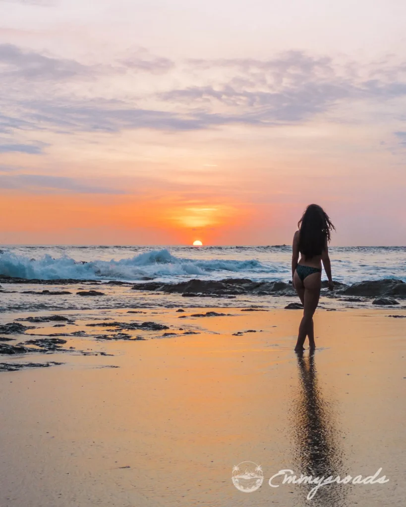 Santa Teresa sunset Costa Rica