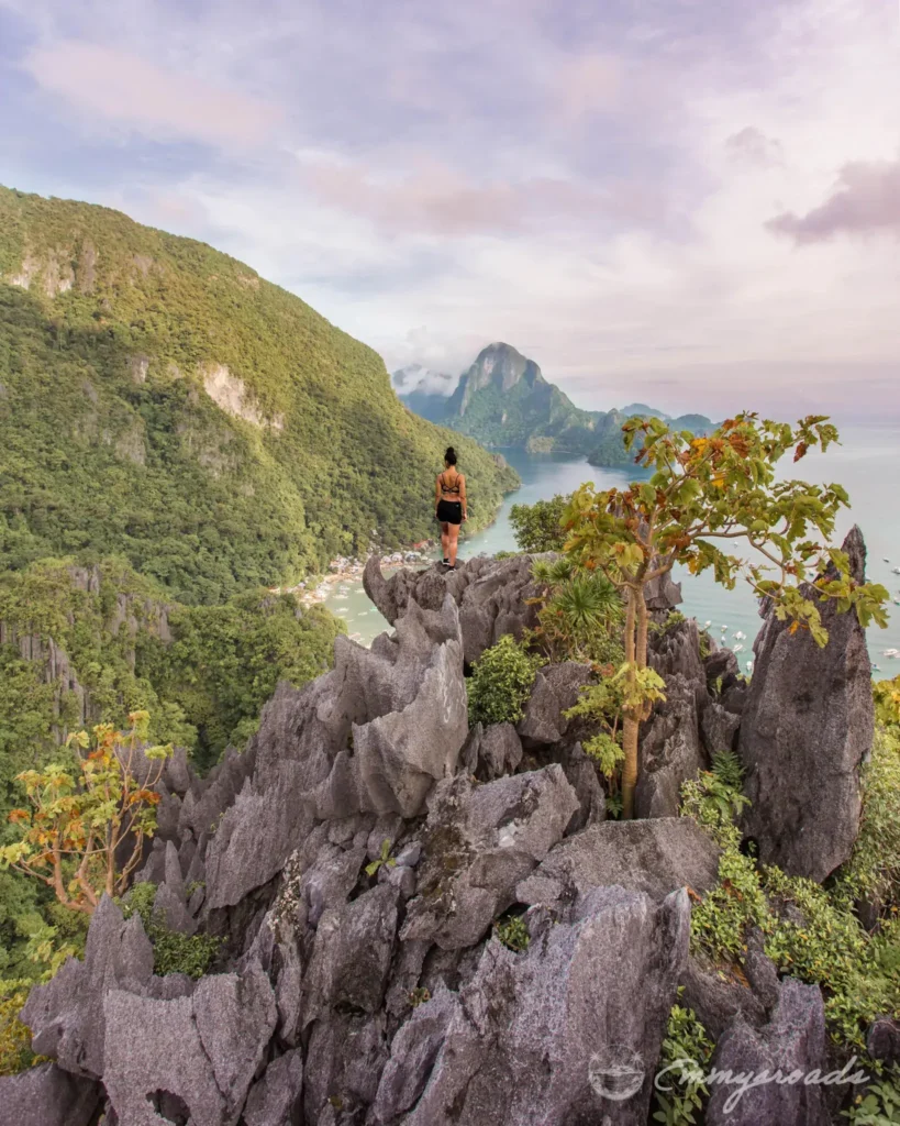 TARAW CLIFF hike El Nido Philippines