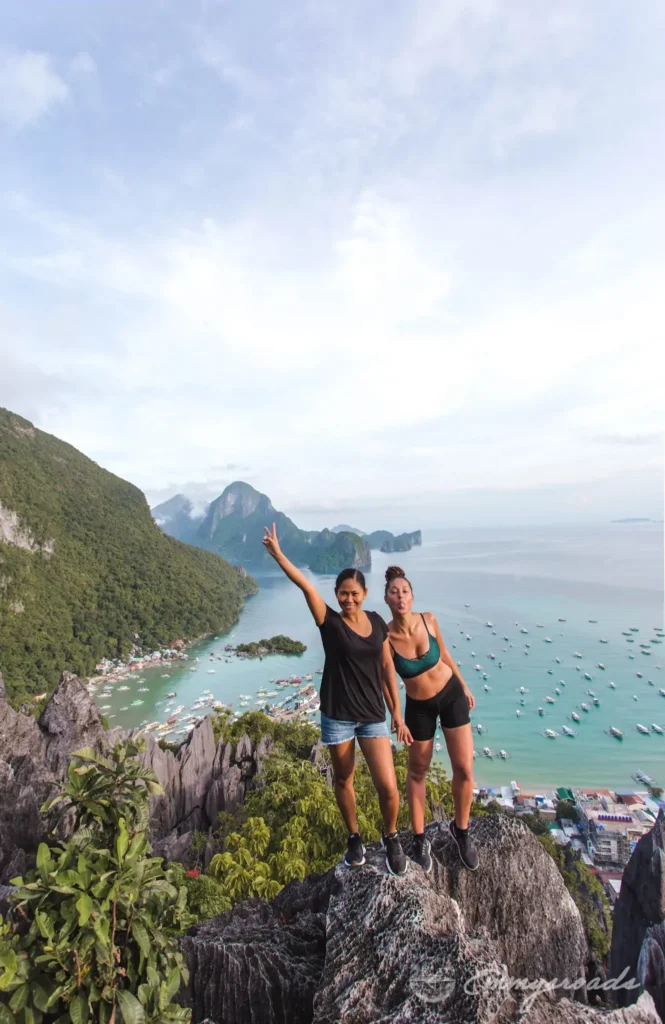 TARAW CLIFF hike El Nido Philippines
