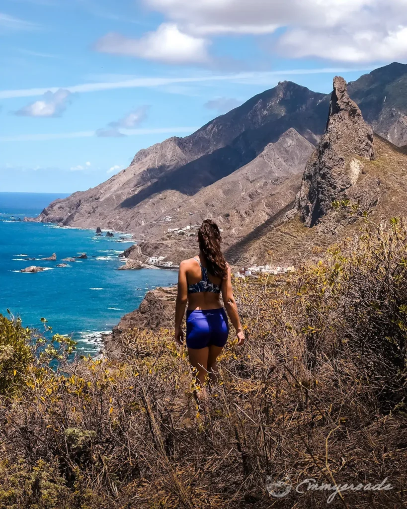 Taganana to Tamadite Beach hike Tenerife