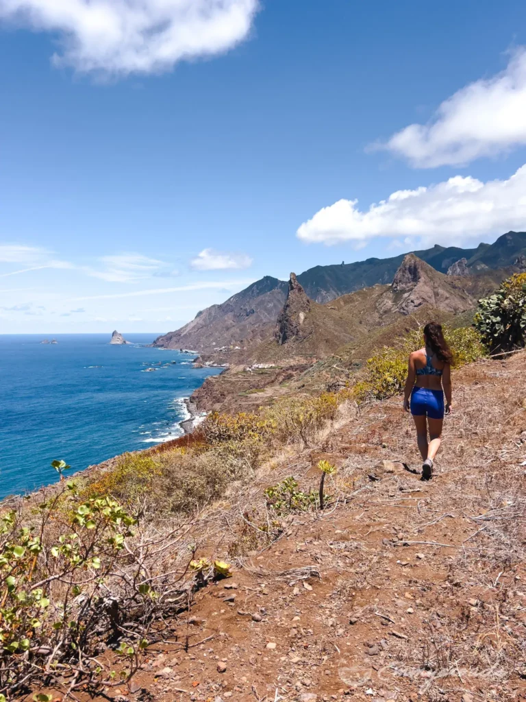Taganana to Tamadite Beach hike Tenerife