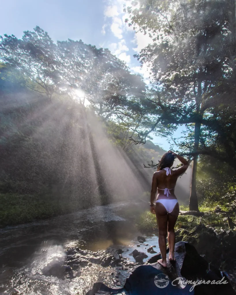 WAILUA FALLS hike Kauai Hawaii