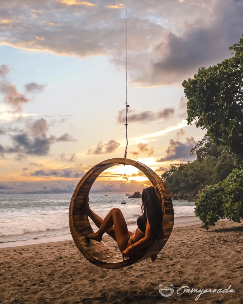 beach sunset Costa Rica