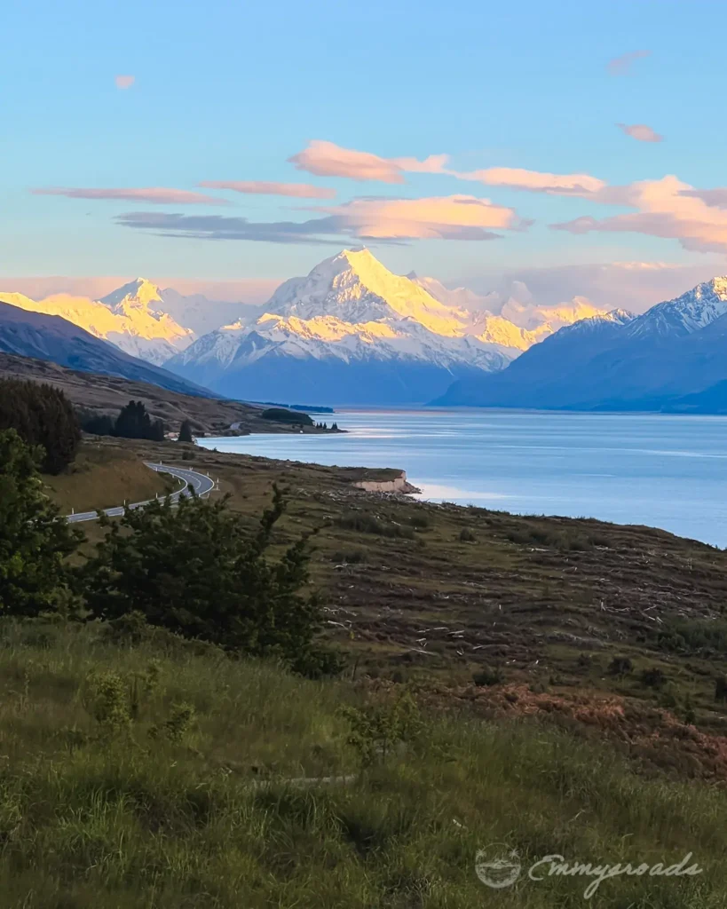 Aoraki Mt Cook Scenic Lookout New Zealand