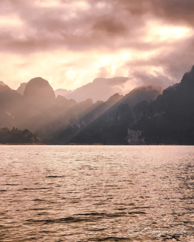 Khao Sok national park sunrise