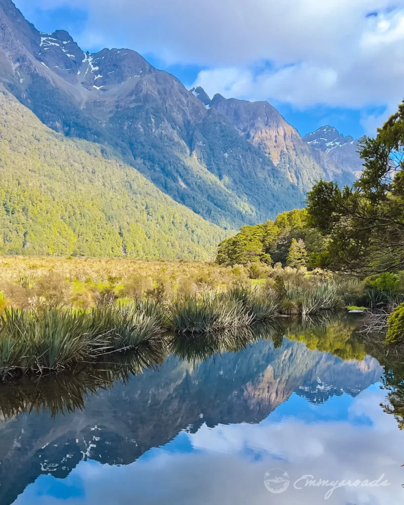 Mirror Lakes New Zealand