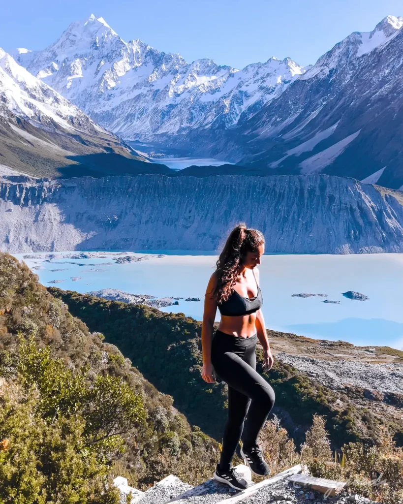Sealy Tarns Track hiking New Zealand