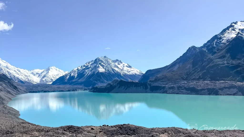 TASMAN GLACIER LAKE WALK hiking New Zealand