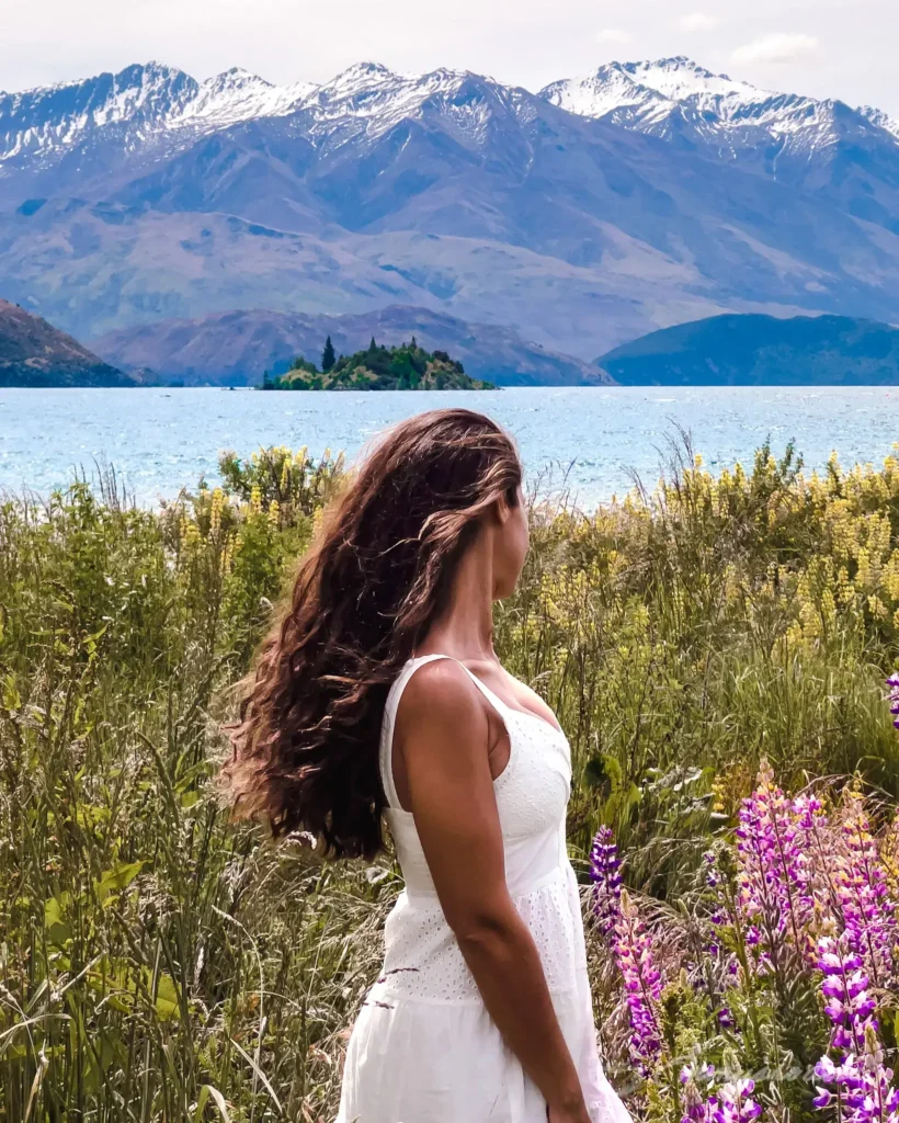 Wanaka lake Queenstown New Zealand